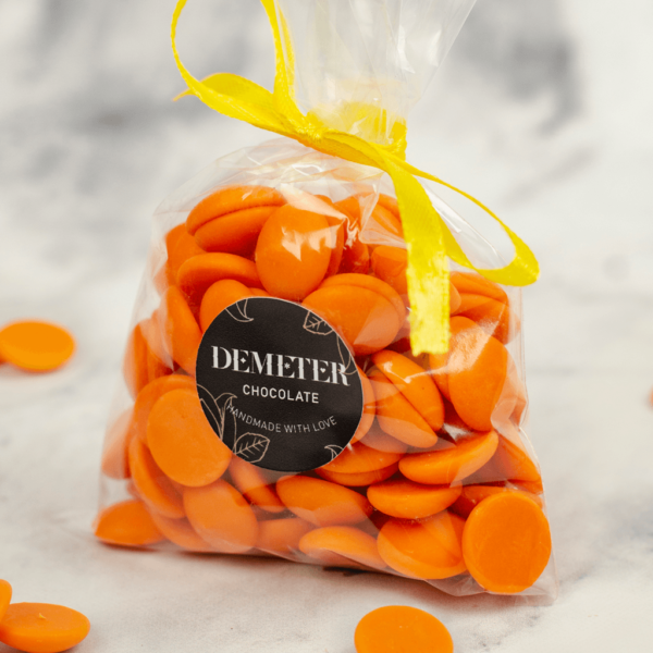 Narancsos csokoládé pasztilla 90001 demeter narancsos csokipasztilla
