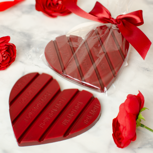 Sós karamellás töltött táblás csokoládé