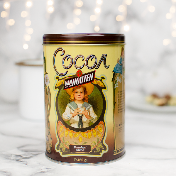 Van Houten cukrozatlan kakaópor díszdobozban - A Demeter csokimesterek ajánlásával Van Houten Kakaopor 1