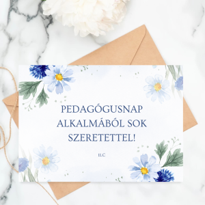 Főoldal Boldog Pedagógusnapot! Üdvözlőkártya