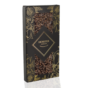 80%-os Étcsokoládé kakaóbabtörettel